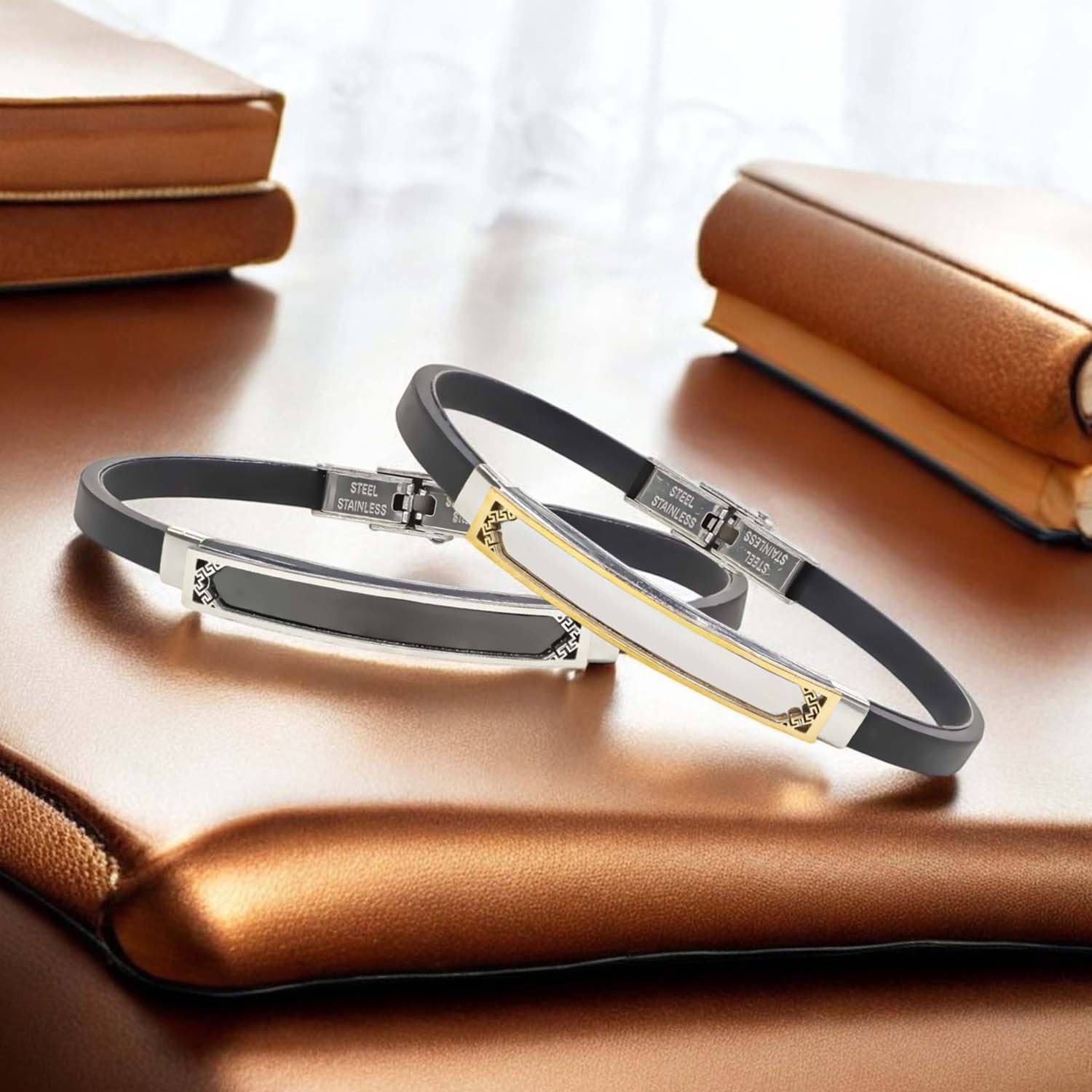 
             Ranel Takı İsim Yazılabilir Kişiselleştirilebilir Çelik Bileklik 3810SCB024 
        